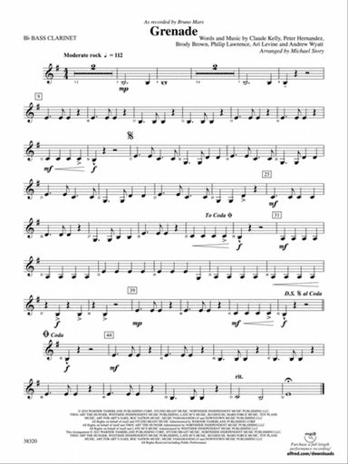 Grenade: B-flat Bass Clarinet