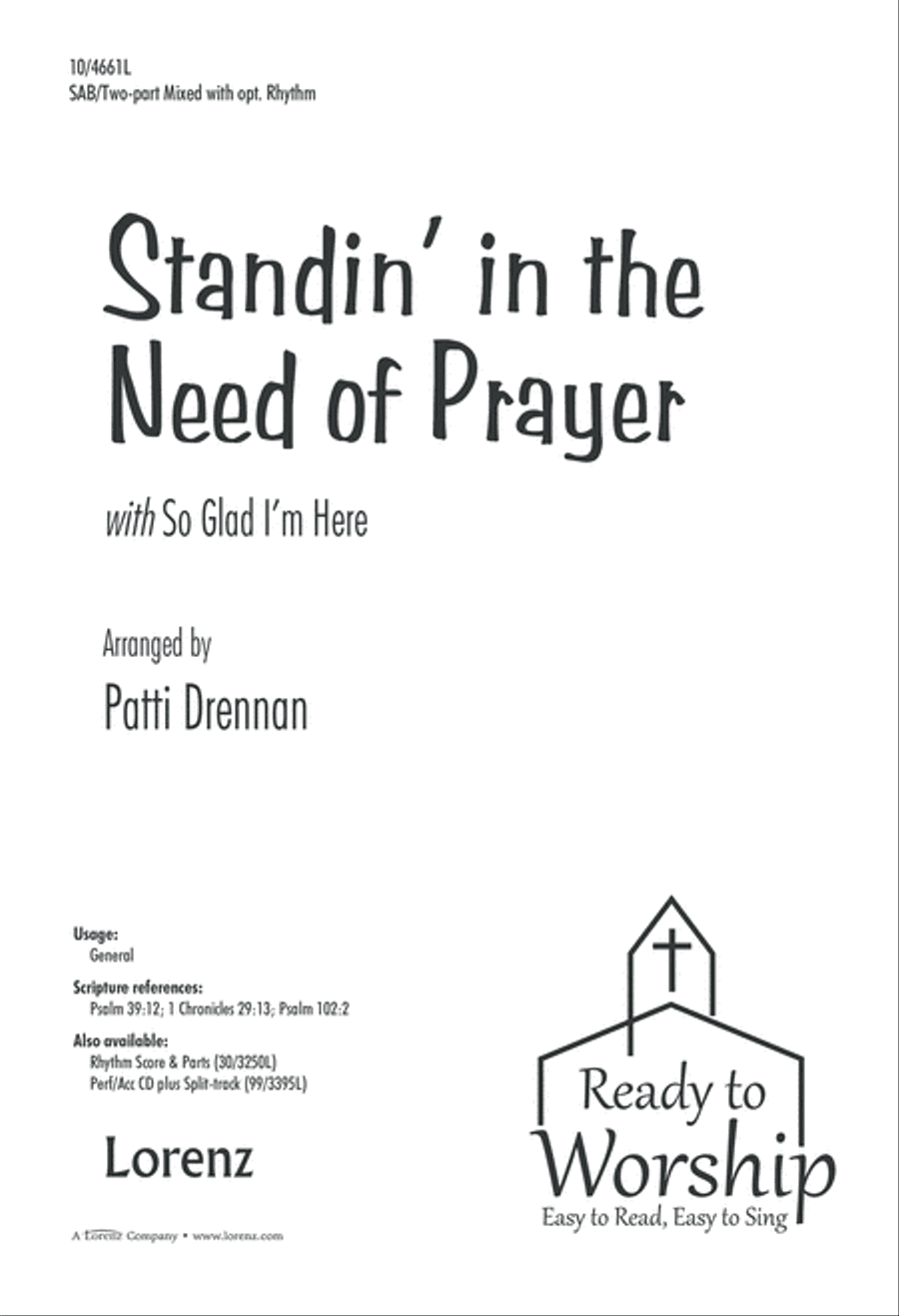 Standin' in the Need of Prayer