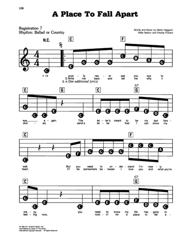 A Place To Fall Apart