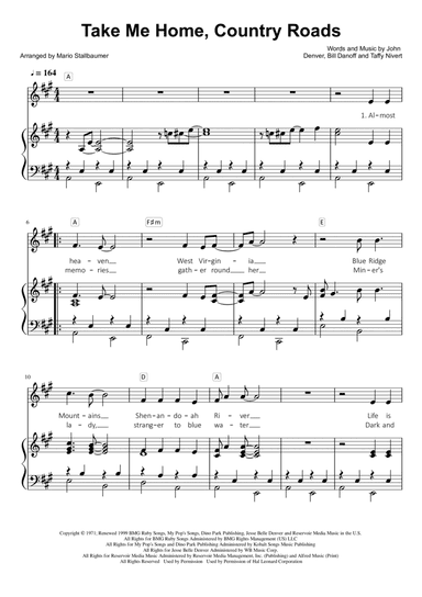 Take Me Home, Country Roads