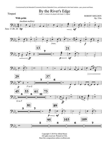 By the River's Edge: Timpani