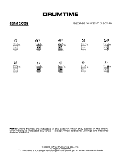 Drumtime: Guitar Chords