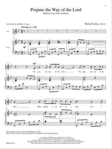 Prepare the Way of the Lord (Downloadable)