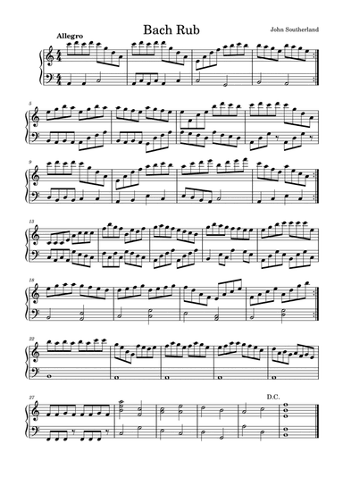 Bach Rub