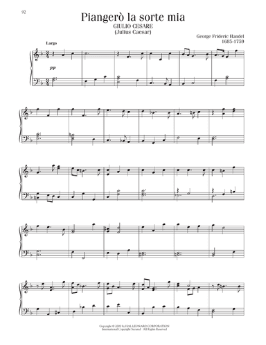 Piangero La Sorte Mia