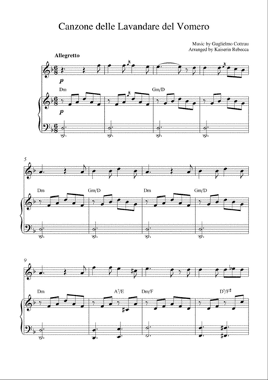 Canzone delle Lavandare del Vomero