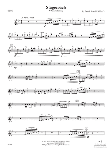 Stagecoach: Oboe