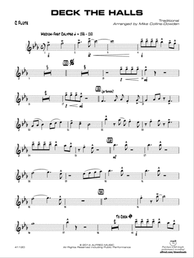 Deck the Halls: Flute