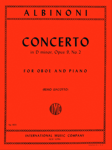 Concerto in D minor, Op. 9 No. 2