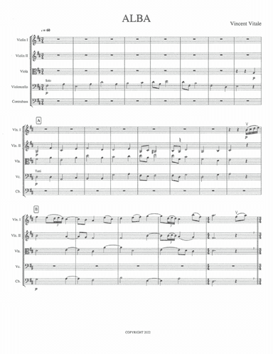 ALBA (Intermediate easy/med.difficult)