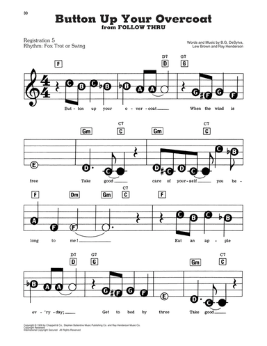 Button Up Your Overcoat