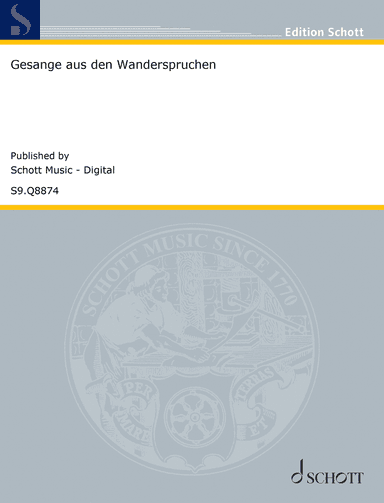 Gesänge aus den Wandersprüchen