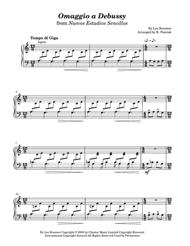 Omaggio A Debussy