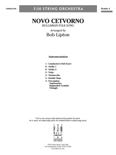 Novo cetvorno: Score
