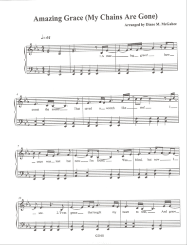 Amazing Grace (my Chains Are Gone)