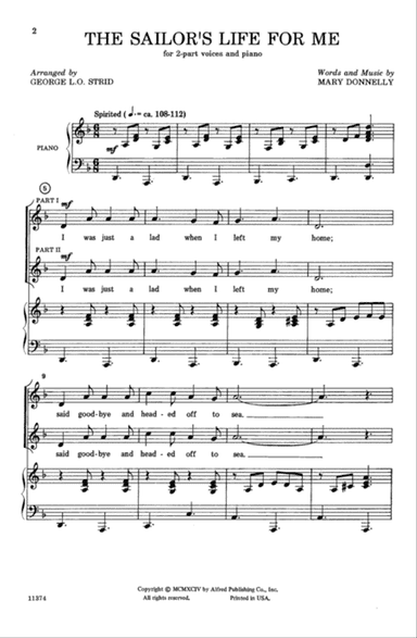 The Sailor's Life for Me