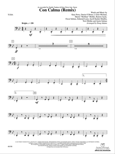 Con Calma (Remix): Tuba