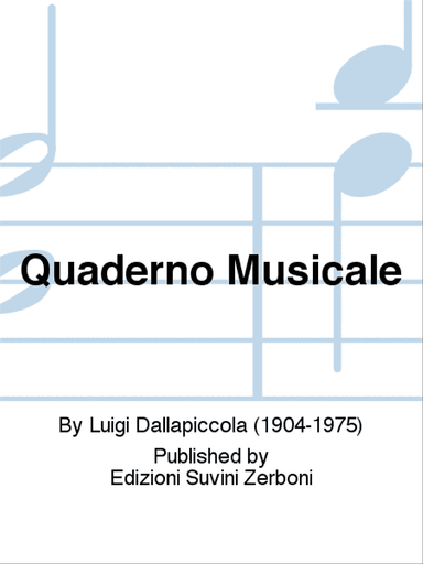 Quaderno Musicale