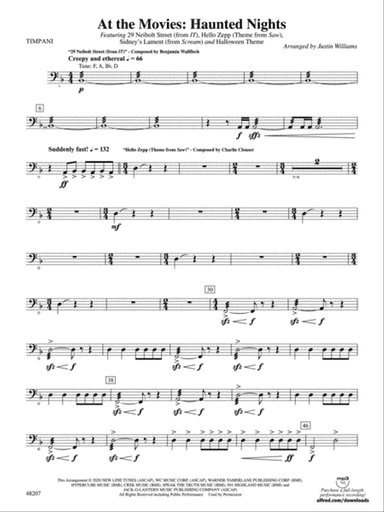 At the Movies: Haunted Nights: Timpani