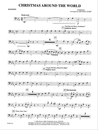 Christmas Around the World: Bassoon