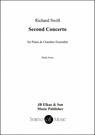 Second Concerto - 8.5x14 study score