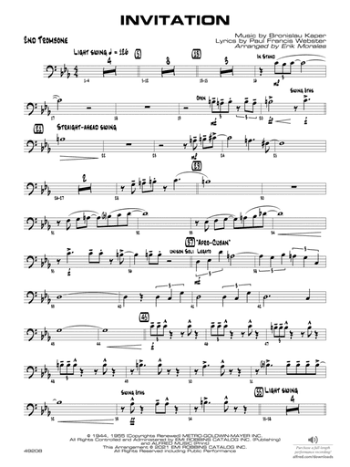 Invitation: 2nd Trombone