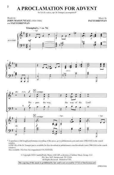 A Proclamation for Advent