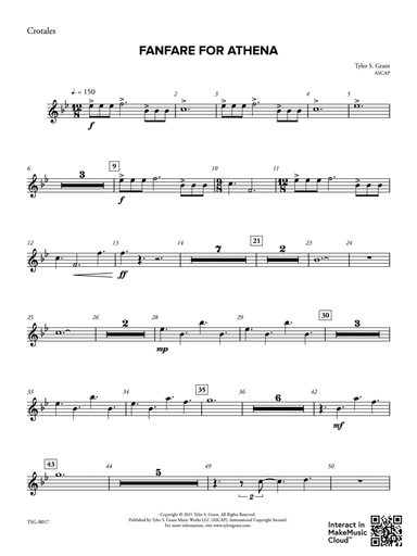 Fanfare for Athena: Crotales