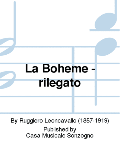 La Bohème - rilegato