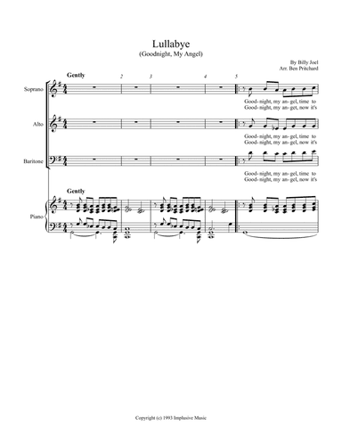 Lullabye (goodnight, My Angel)