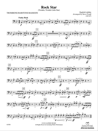 Rock Star: 1st Trombone