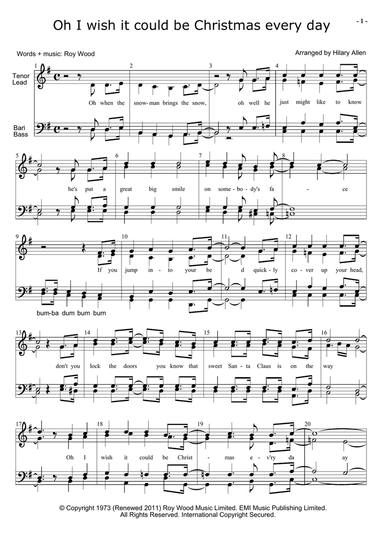 I Wish It Could Be Christmas Every Day