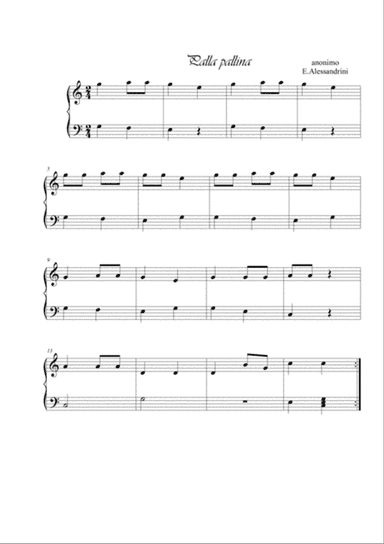 Ball ball. (Palla Pallina)