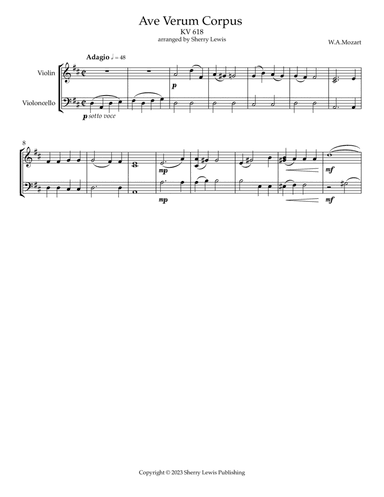 Ave Verum Corpus KV 618