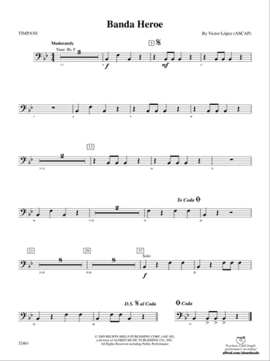 Banda Heroe: Timpani