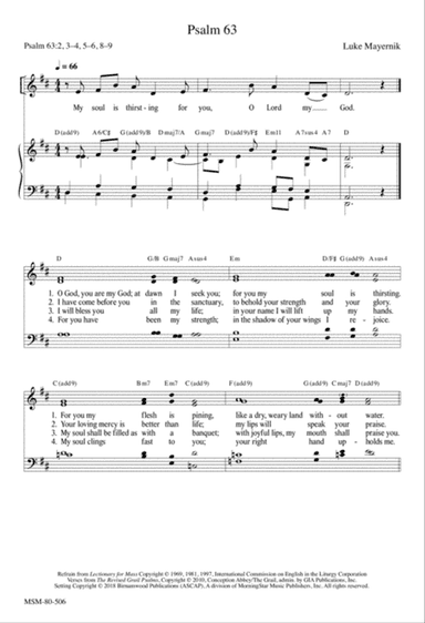 Psalm 63 (Downloadable)
