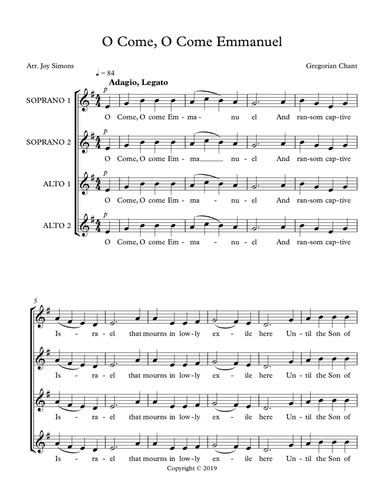 O Come, O Come Emmanuel