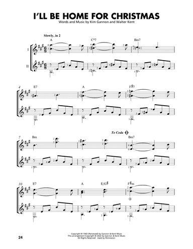 I'll Be Home For Christmas (arr. Mark Phillips)