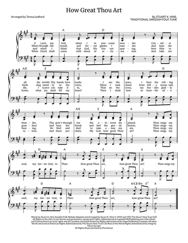 How Great Thou Art