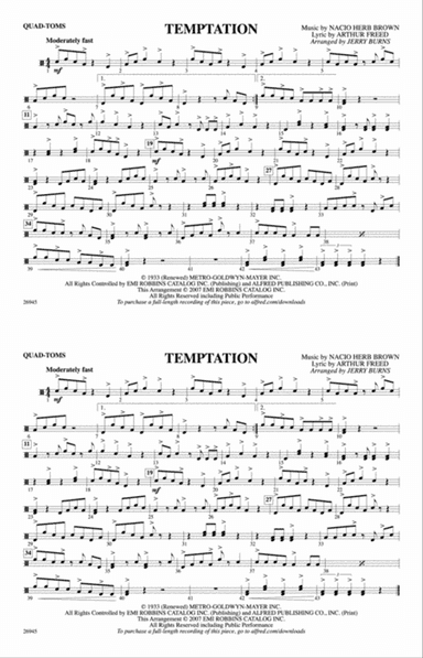 Temptation: Quad-Toms