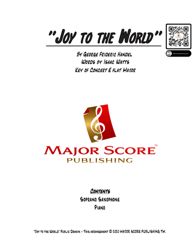 Joy to the World - Soprano Sax & Piano