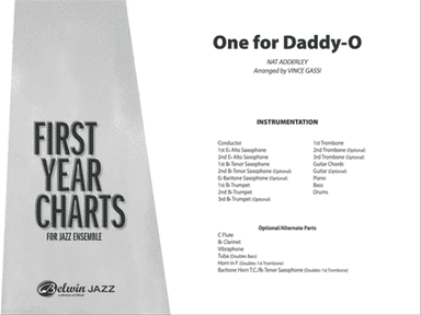 One for Daddy-O: Score