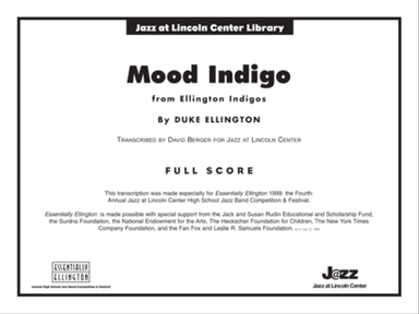 Mood Indigo: Score