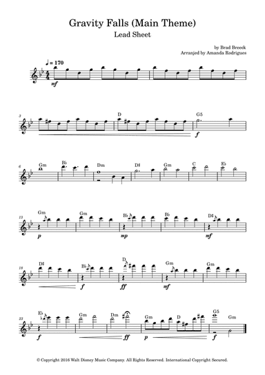 Gravity Falls (main Theme)