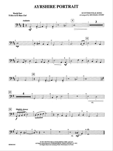 Ayrshire Portrait: (wp) E-flat Tuba B.C.