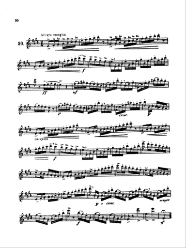 Gariboldi: Thirty Easy and Progressive Studies, Volume II (Nos. 16-30)