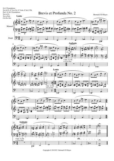 Brevis et Profunda No. 2