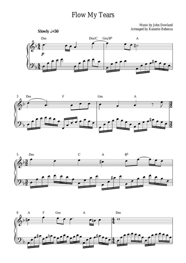 Flow My Tears