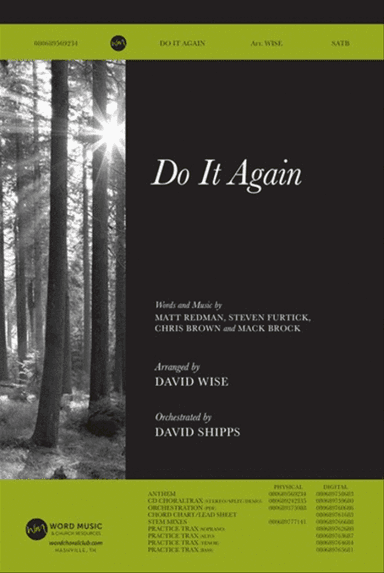 Do It Again - CD ChoralTrax