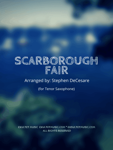Scarborough Fair (for Tenor Saxophone and Piano)